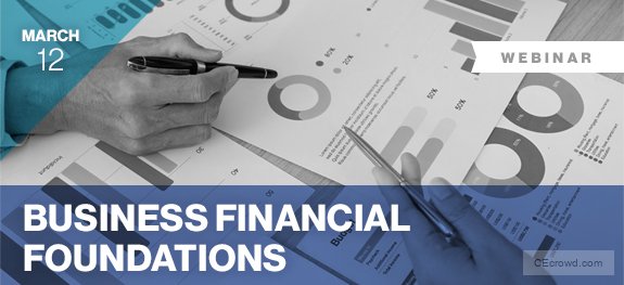 WEBINAR: Business Financial Foundations