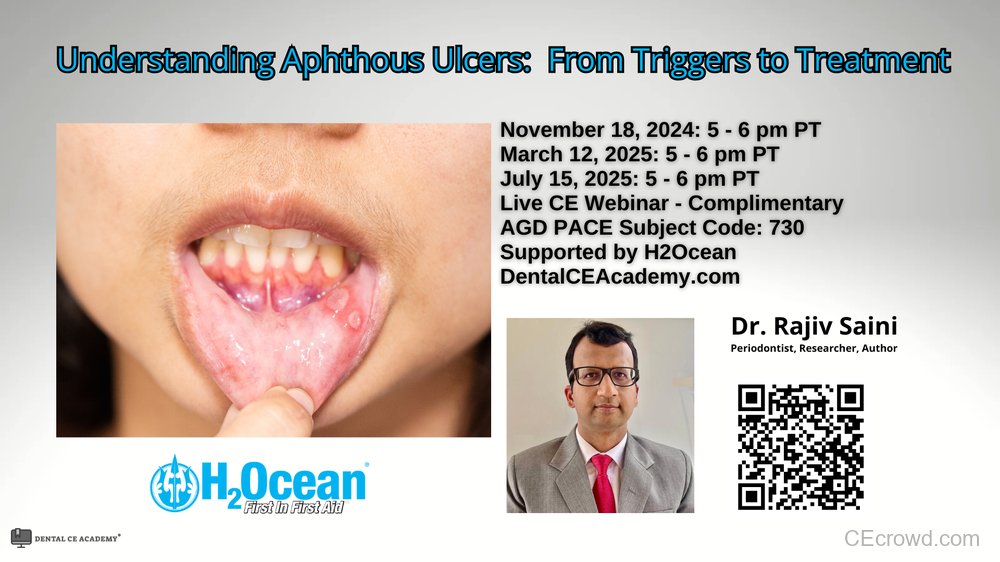 APHTHOUS ULCERS: Triggers to Treatment