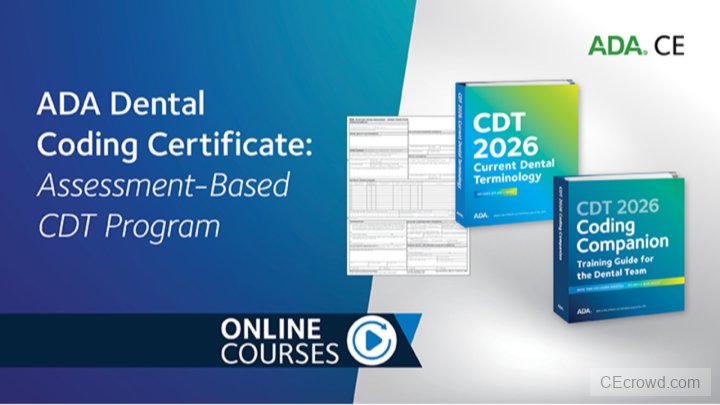 Assessment-Based CDT Program 2026 (books included)