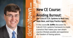 Avoiding Burnout: Use S.M.A.R.T.E.R. Systems to Work Less, Make More, and Enjoy Practice Again! by Dr. Chris Griffin