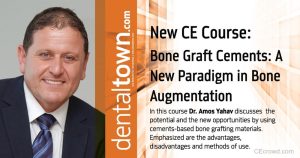 Bone Graft Cements: A New Paradigm in Bone Augmentation by Dr. Amos Yahav