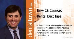 Glass Ionomers....Dental Duct Tape by Dr. John Maggio