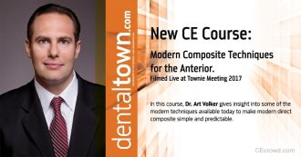 Modern Composite Techniques for the Anterior... Filmed Live at Townie Meeting. by Dr. Art Volker