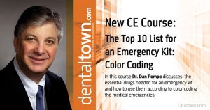 The Top 10 List for an Emergency Kit: Color Coding by Dr. Dan Pompa
